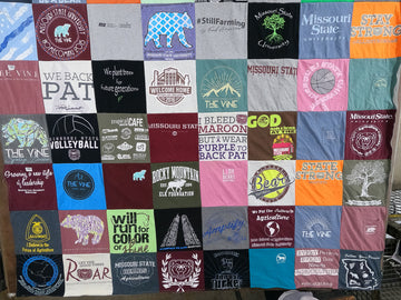 Bear Essence: Missouri State University T-Shirt Quilts