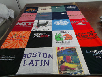 Tech Tributes: Massachusetts Institute of Technology T-Shirt Quilts
