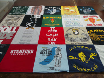 Cardinal Keepsakes: Stanford University T-Shirt Quilts