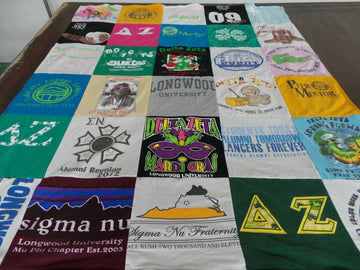 Lancer Legacies: Longwood University T-Shirt Quilts
