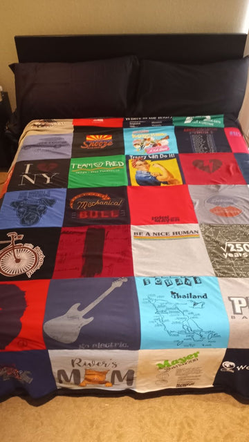 t-shirt quilt maker dallas