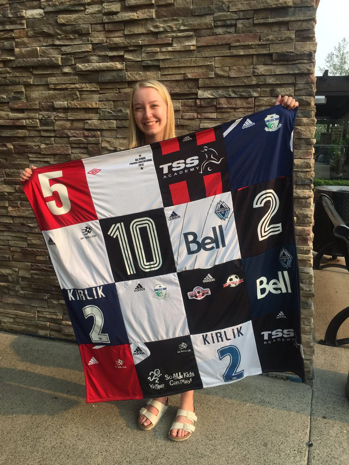 Double Sided T-Shirt Quilt from Project Repat