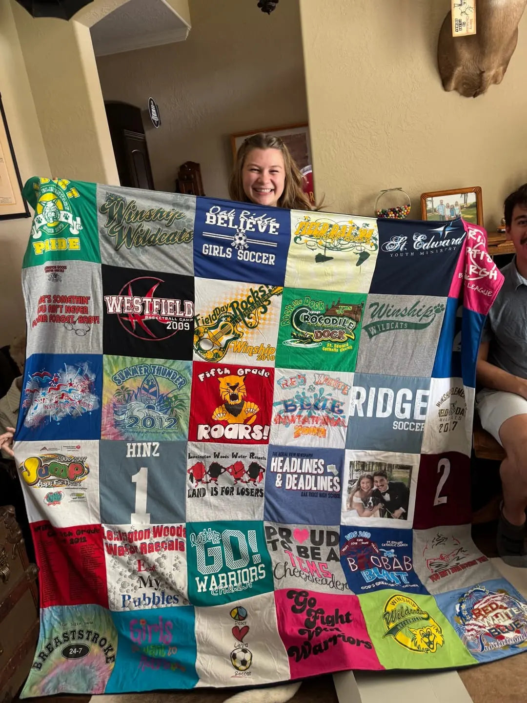 Project Repat T-Shirt Quilt