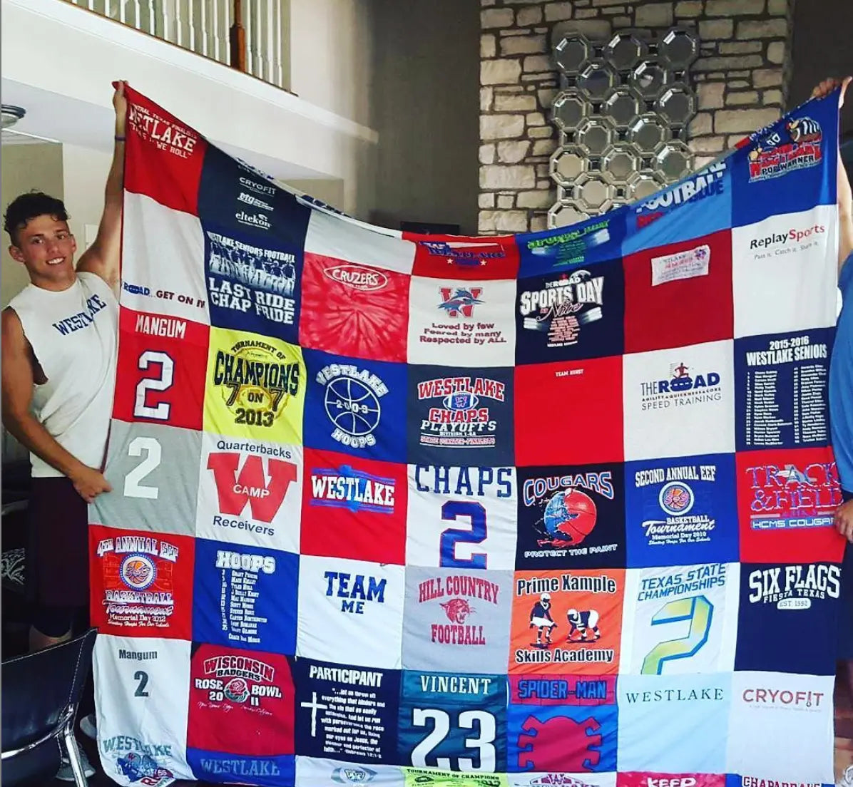 Project Repat T-Shirt Quilt