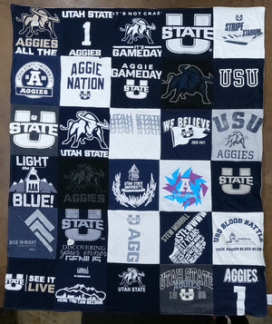 Celebrating Aggie Memories with Custom T-Shirt Quilts