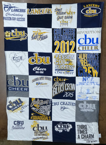 What to do with your old California Baptist U t-shirts?