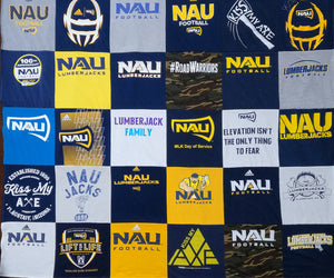 Honoring Lumberjack Memories with Custom T-Shirt Quilts