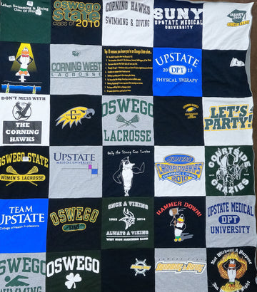 SUNY Upstate Stitched: Crafting Medical Journey T-Shirt Quilts