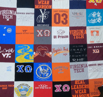 Crafting Memories with Virginia Tech T-Shirt Quilts