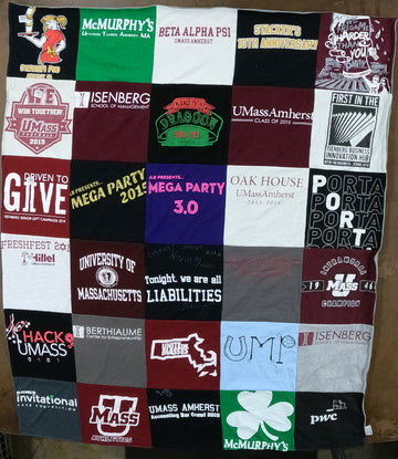 Why you should get a t-shirt quilt with your Umass t-shirts