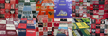 A T-Shirt Quilt for Every College Football Playoff Team