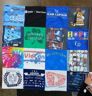 Capture Your Juniata College Memories with Project Repat T-Shirt Quilts