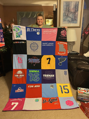 Saint Louis University - T-Shirt Quilts