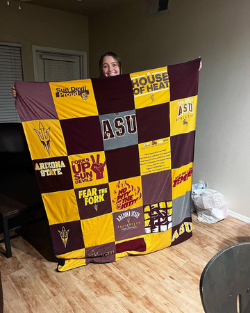 A great way to preserve your ASU Sun Devil t-shirts