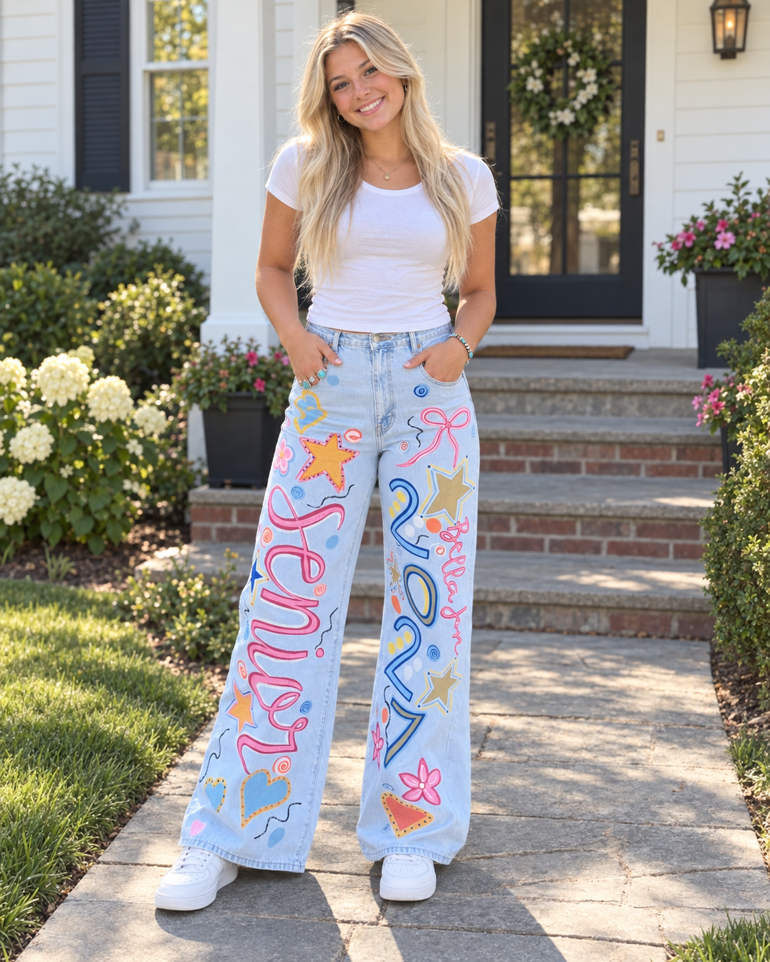 Senior Jeans/Teacher Painted Jeans