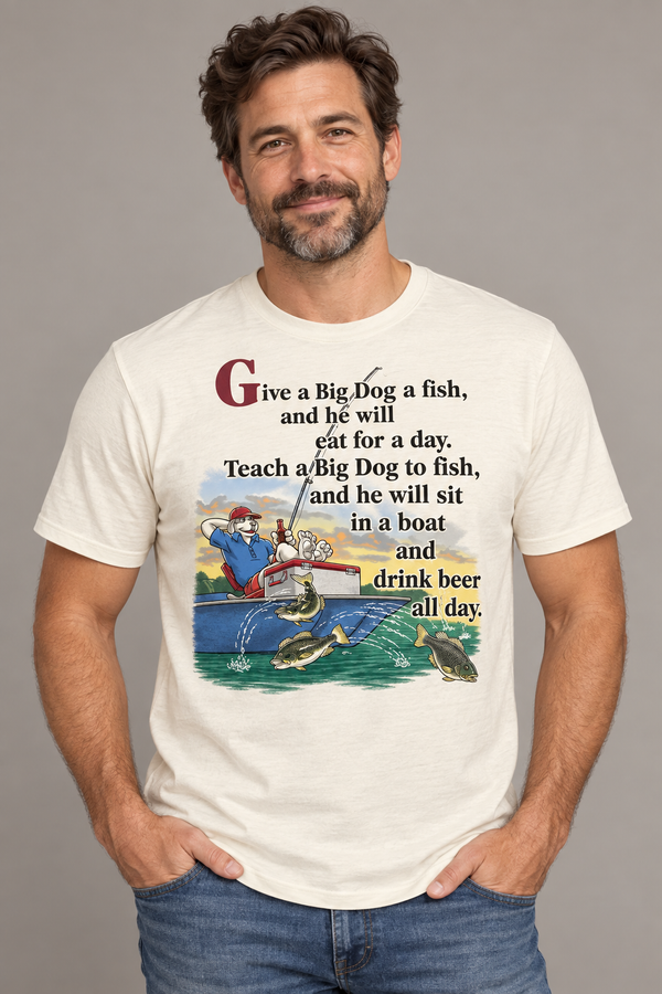Fish all day tee