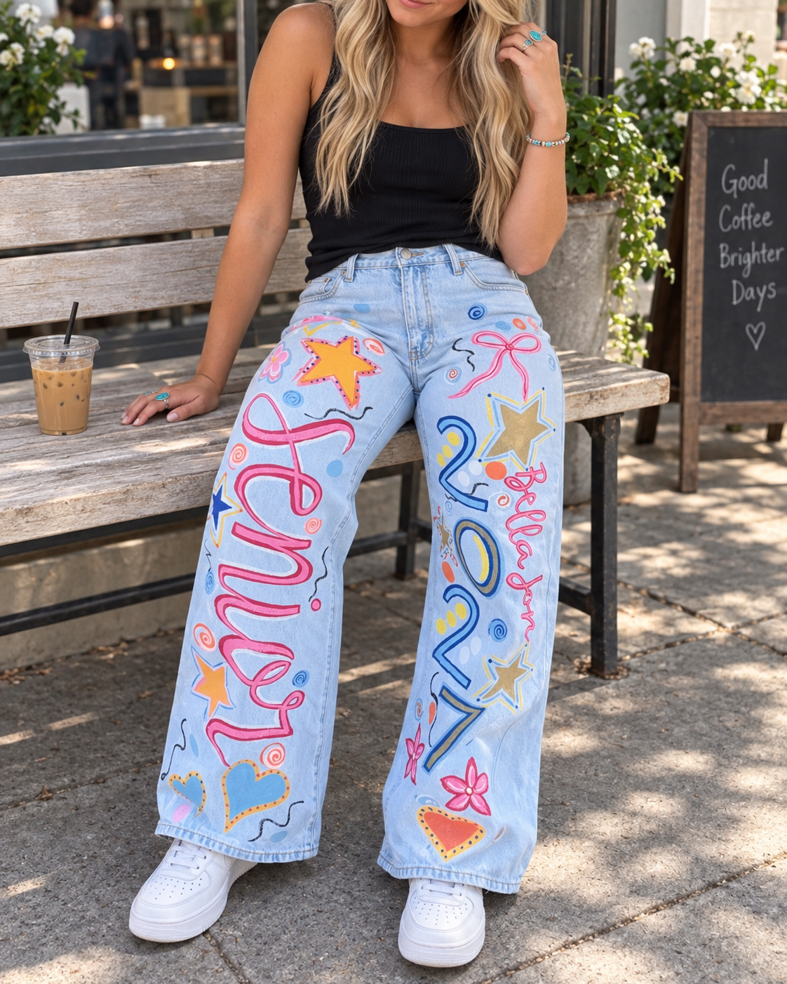 Senior Jeans/Teacher Painted Jeans