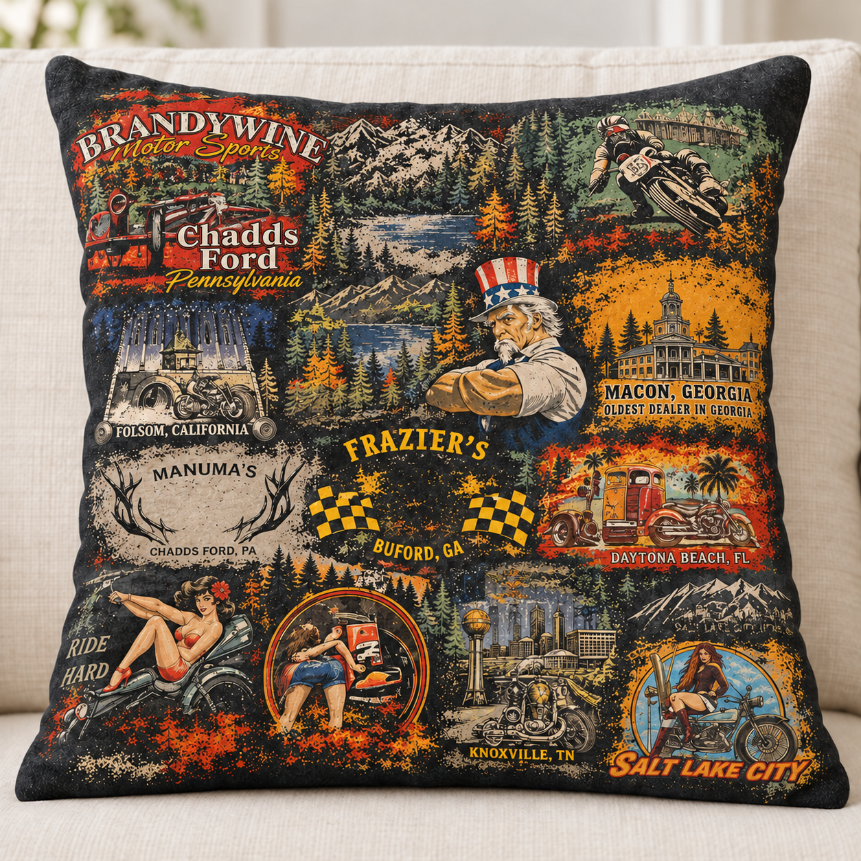 Custom Photo Pillow Collage