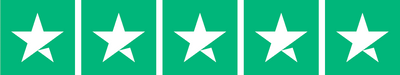 5 star TrustPilot rating