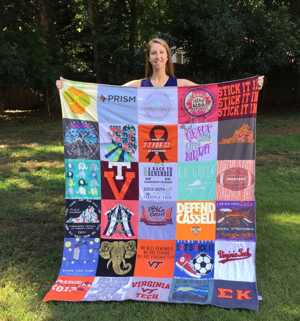 T Shirt Quilt by Project Repat