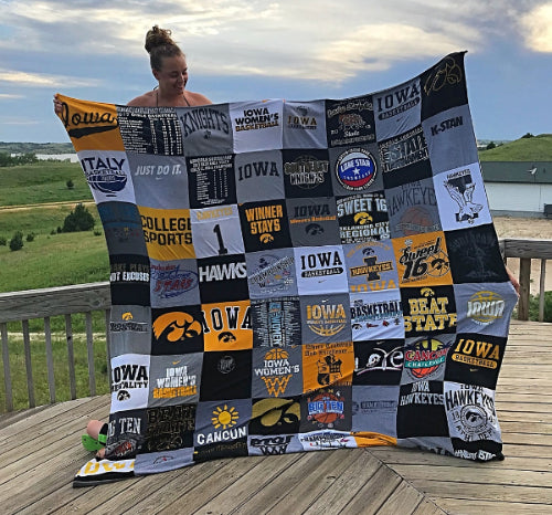 T Shirt Quilt by Project Repat