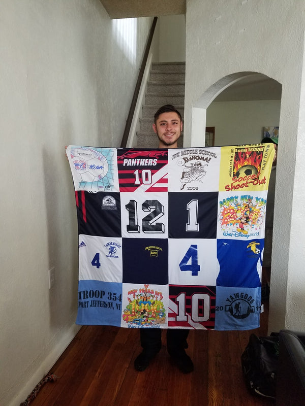 T Shirt Quilt by Project Repat