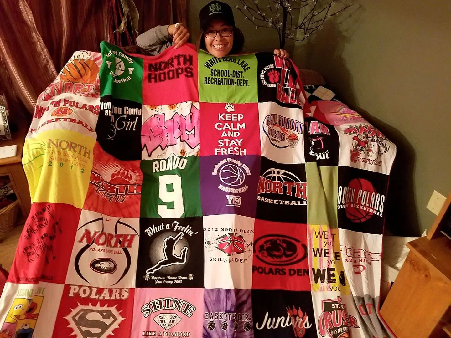 T-Shirt Quilts & Blankets | Memory Quilts Made from T-Shirts | Project ...