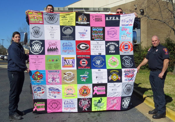 T Shirt Quilt by Project Repat