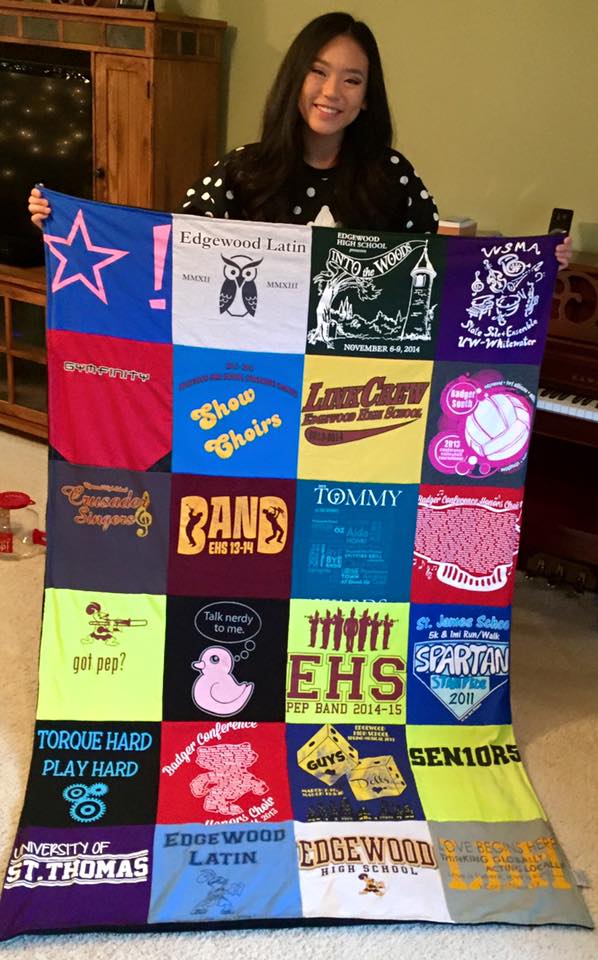 T Shirt Quilt by Project Repat