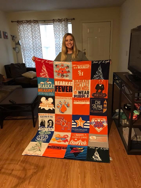 T Shirt Quilt by Project Repat