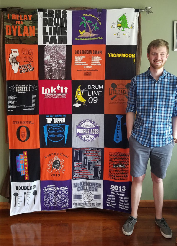 T Shirt Quilt by Project Repat