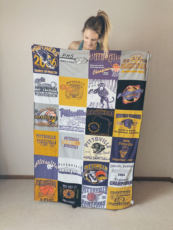 T Shirt Quilt by Project Repat